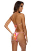 Luli Fama Retro Dream Drawstring Bandeau Top